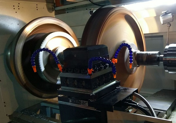 Annn Yang CNC Lathe: Easy Solution for Re-turning used Rail Wheel