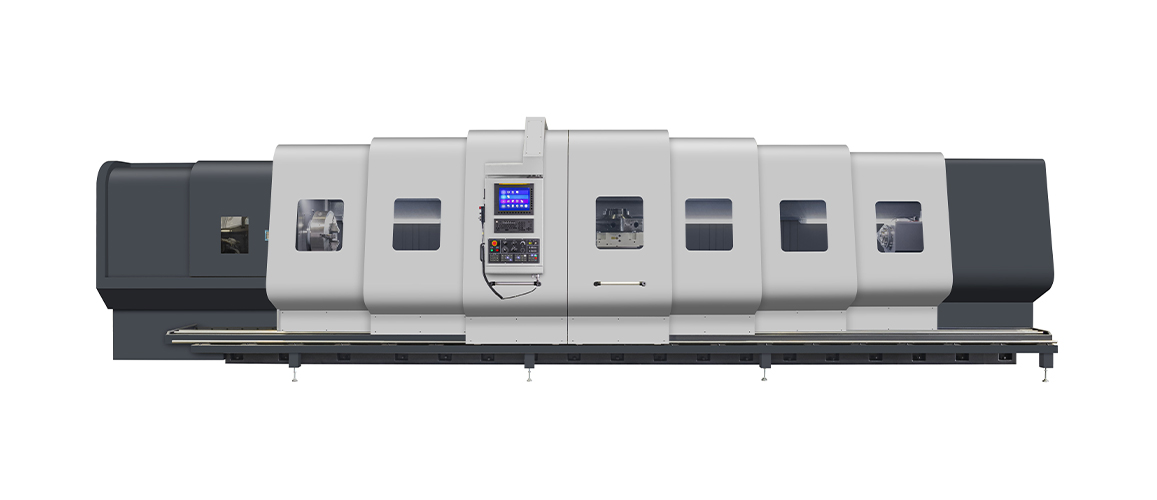 Těžký CNC soustruh DY-1200C~1500C (BED 692MM)